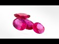 unheated and untreated burmese ruby from lot star