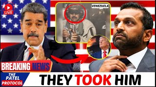 MUST WATCH:Trump Uses Maduro Operation to BURY Kash Patel's Epstein Scandal Live