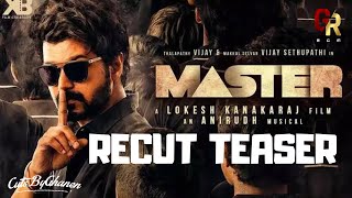 Master - Recut Teaser || Thalapathy Vijay || Vijay Sethupathi || GR BGM