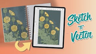 From Sketchbook to SVG : Vectorize Sketches with Linearity Curve