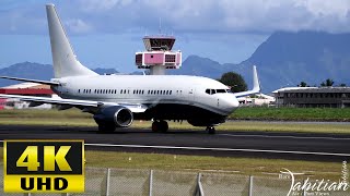 April 2nd, 2022 : Boeing 737 BBJ reg N835BZwas seen departing from Tahiti Int'l