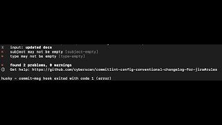 Commitlint