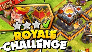Easily 3 Star Royale Challenge (Clash of Clans)