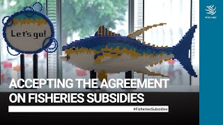 Accepting the Agreement on Fisheries Subsidies