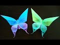 Easy Paper Butterfly Origami - Cute & Easy Butterfly. Origami Butterfly