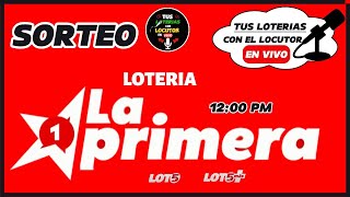 Sorteo Lotería La Primera Resultados en vivo de Hoy viernes 3 de enero del 2025