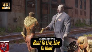 Spider-Man 2 Main Mission - Hunt To Live, Live To Hunt Walkthrough Ultimate Difficulty 4k 60 fps