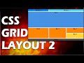 🔥 Easy CSS Grid Layout Tutorial 2 l Create A Simple Website With Grid