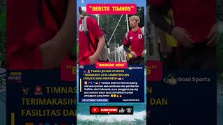 TIMNAS JEPANG UCAPKAN TERIMAKASIH ATAS SAMBUTAN DAN FASILITAS DARI INDONESIA