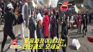 🎻장구사랑 김민서🎻웃음만땅,배꼽잡은 만의골 댄스댄스~행복버스킹공연중에서