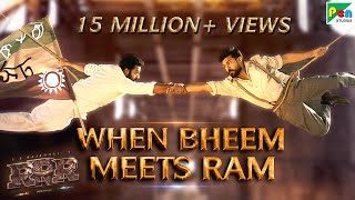 When Bheem Meets Ram | RRR (Hindi) | Ram Charan, Ajay Devgn, Alia Bhatt | S.S. Rajamouli
