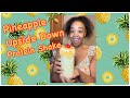 Pineapple 🍍 Upside Down Protein Shake Recipe💕🍭No Sugar Added, Low Carbs & Calories