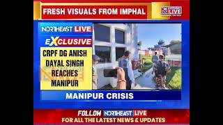 CRPF DG Anish Dayal Singh Lands in Strife-torn Manipur to Assess Ground Situation