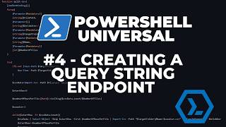 PowerShell Universal 2026 - Part 4 : Creating a query string endpoint