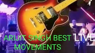 ARIJIT SINGH BEST LIVE MOVEMENTS - Arijit Singh MTV India Tour. 10 Cities 10 Days.