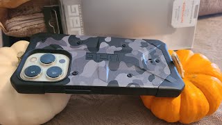 iPhone 13 Pro UAG Pathfinder Series Case Midnight Camo