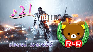 【BF4】しゅらららら～女でもFPS♪〔part21〕TDM-ZAVOD【PS4】