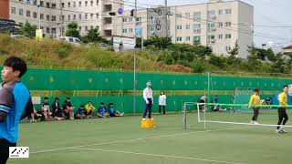 제1회 안동 하회탈배 초청 족구대회 일반부 안동스톰vs남영스틸