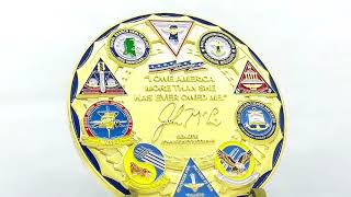 Would like to make custom coins, military coins, navy coins, airforce coins, cor
