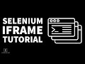 How to Handle iFrames (Tutorial) | Selenium + Java