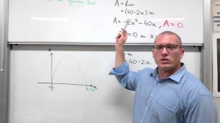 Quadratic optimisation example