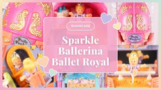 ✨SHOWCASE✨ Vintage Polly Pocket: Sparkle Ballerina Ballet Royal Fabergé Egg (1996)