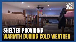 Winchester Warming Shelter Providing Warmth During Cold Weather