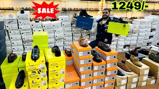 Branded Leather Shoes SALE | Cheapest Export Surplus Leather Shoes | pick Any Shoes@1249/- in Retail