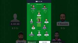 PST vs SAS Dream 11 team l pst vs sas l sas vs pst l #shortsfeed #cricket #t20 #short