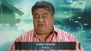 Shane talks with Tuhoe Treaty Negotiator Tamati Kruger Marae TVNZ 16 May 2010.wmv