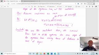 AP Stat - 12.1 Inference for Slope/Regression