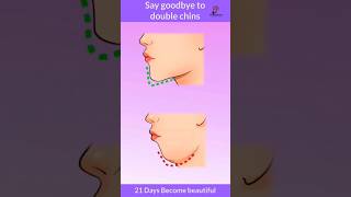 Double chin exercise | How to remove double chin | Face exercise for thin jawline 🔥🔥 #homeworkout