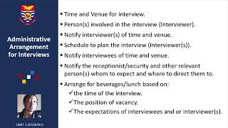 Human Resource Management Unit 3 Session 5