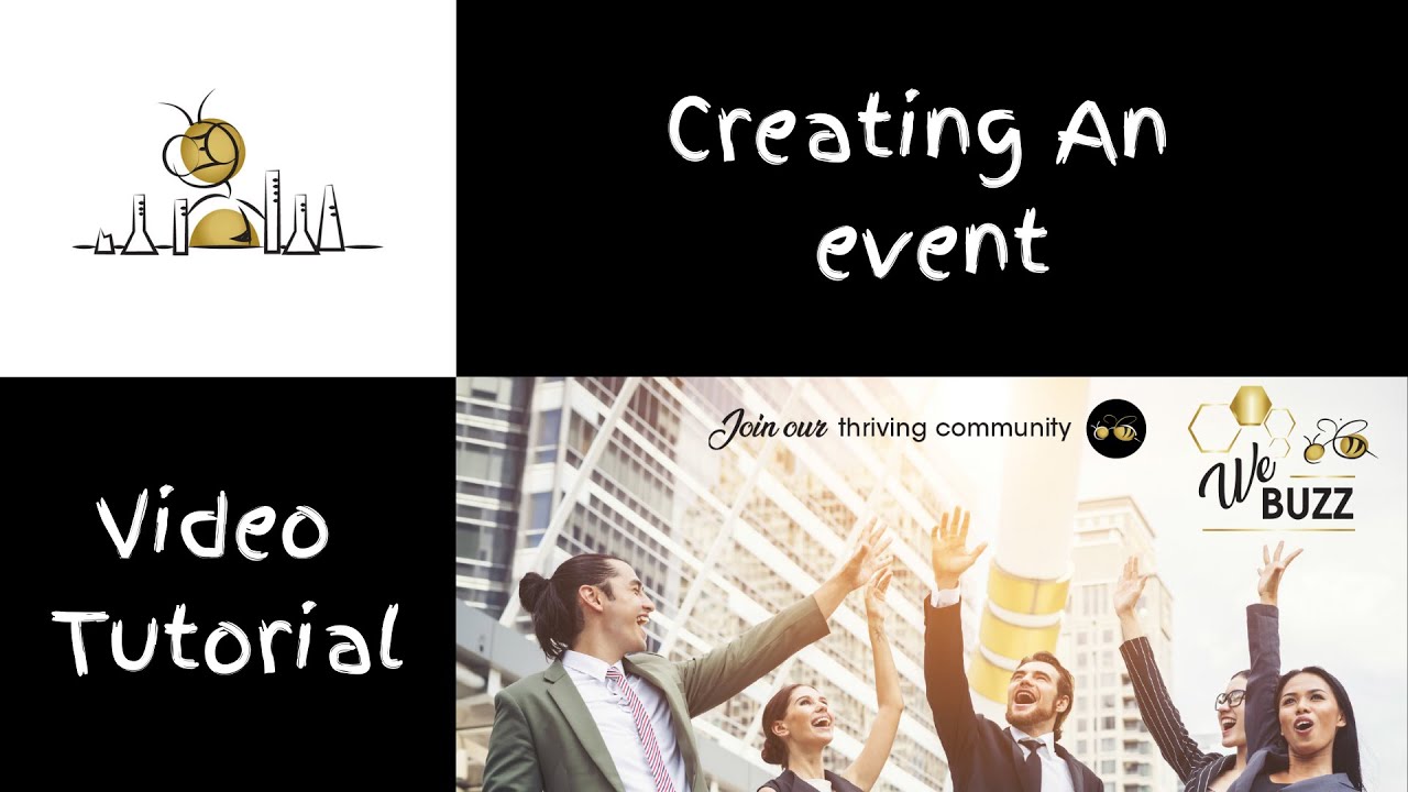 Webuzz Tutorial Creating An Event Youtube