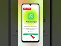 WhatsApp account without OTP | WhatsApp login without OTP | Tech Frack #shorts #whatsapp #tutorial