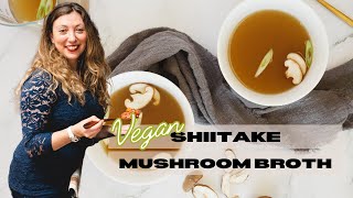 Quick Vegan Dashi Broth Recipe!