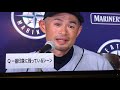 【2019 3 21】イチロー引退会見 1