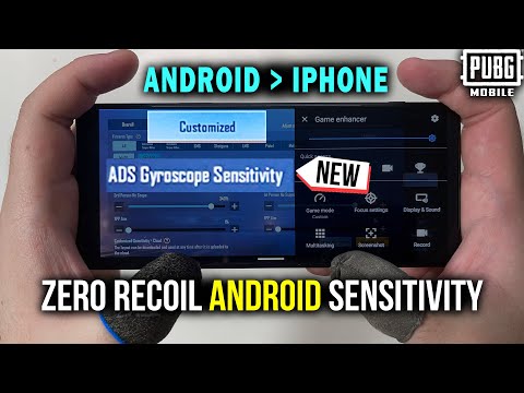 How To Get The Best Android Sensitivity Android Handcam PUBG MOBILE/BGMI