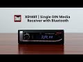 xd18bt single din media receiver with bluetooth