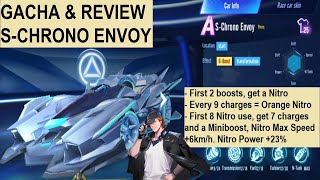 Messenger Of Time Is Here - Gacha \u0026 Review S-Chrono Envoy 【Garena Speed Drifters】