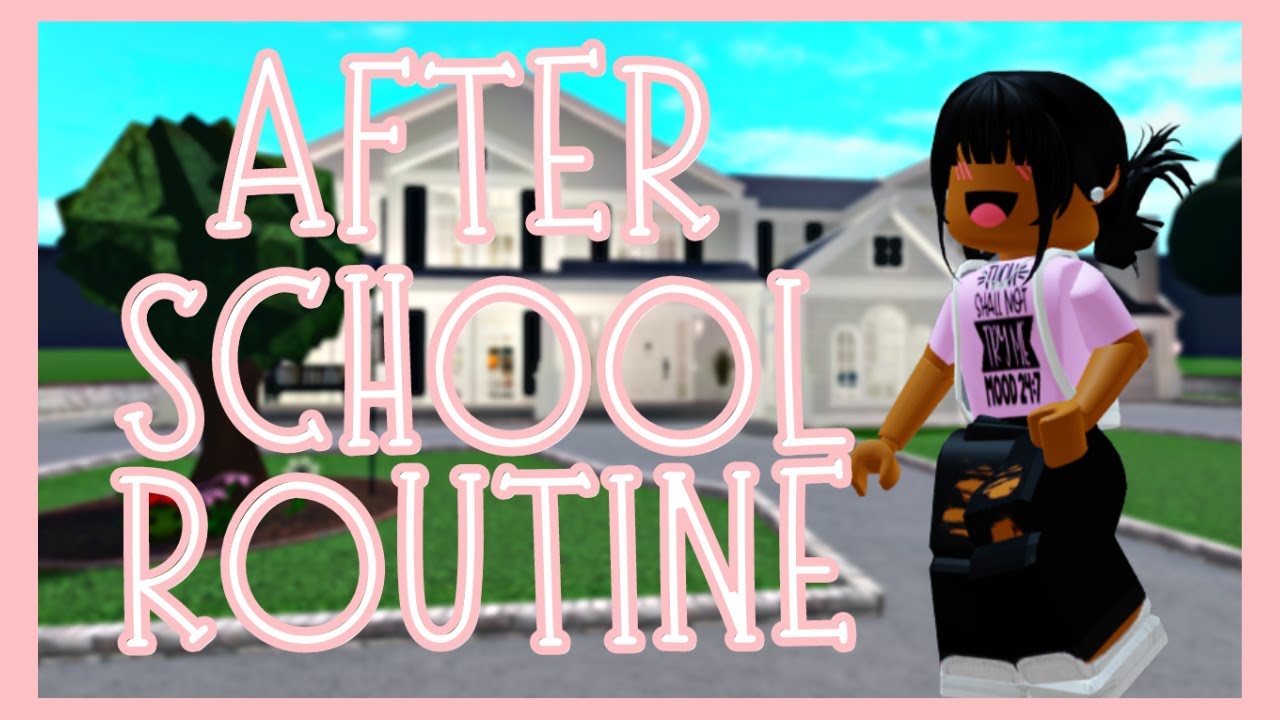 After School Routine Irl Bloxburg Roleplay Nataya Mi Shel Youtube