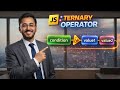 Ternary Operator JavaScript Tutorial for Beginners