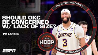 'Anthony Davis has FEASTED against the THUNDER' 👀🍴 Lack of OKC size an issue? | The Hoop Collective
