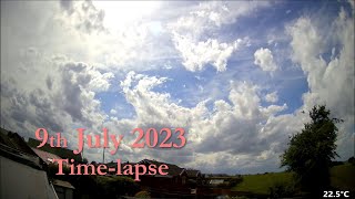 9 July 2023 Time-lapse