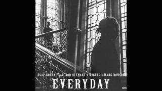 A$AP Rocky   Everyday Audio ft  Rod Stewart, Miguel, Mark Ronson