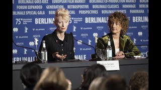 Honorary Golden Bear for Tilda Swinton | Press Conference Livestream | Berlinale 2025