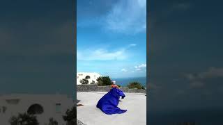 Flying Dress In Santorini | Greece 🇬🇷