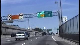 Driving the Highway into Montreal, Quebec 1997