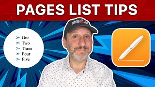 10 Tips For Creating Lists in Mac Pages