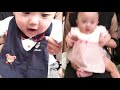 twins try cute dancing パプリカ踊ってみた！【日本一かわいい男女双子赤ちゃん】最年少！？のふたごダンスに挑戦しました❤️